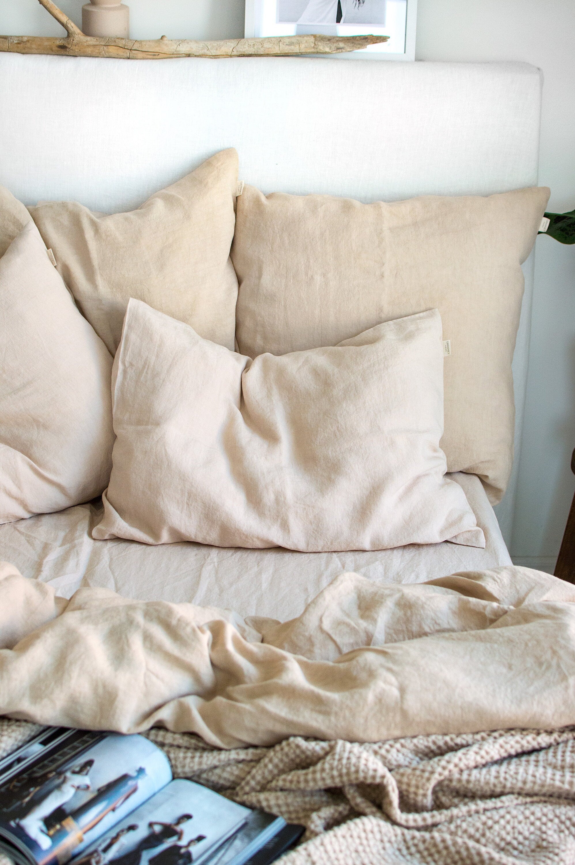 Linen Sheet Set in Cream