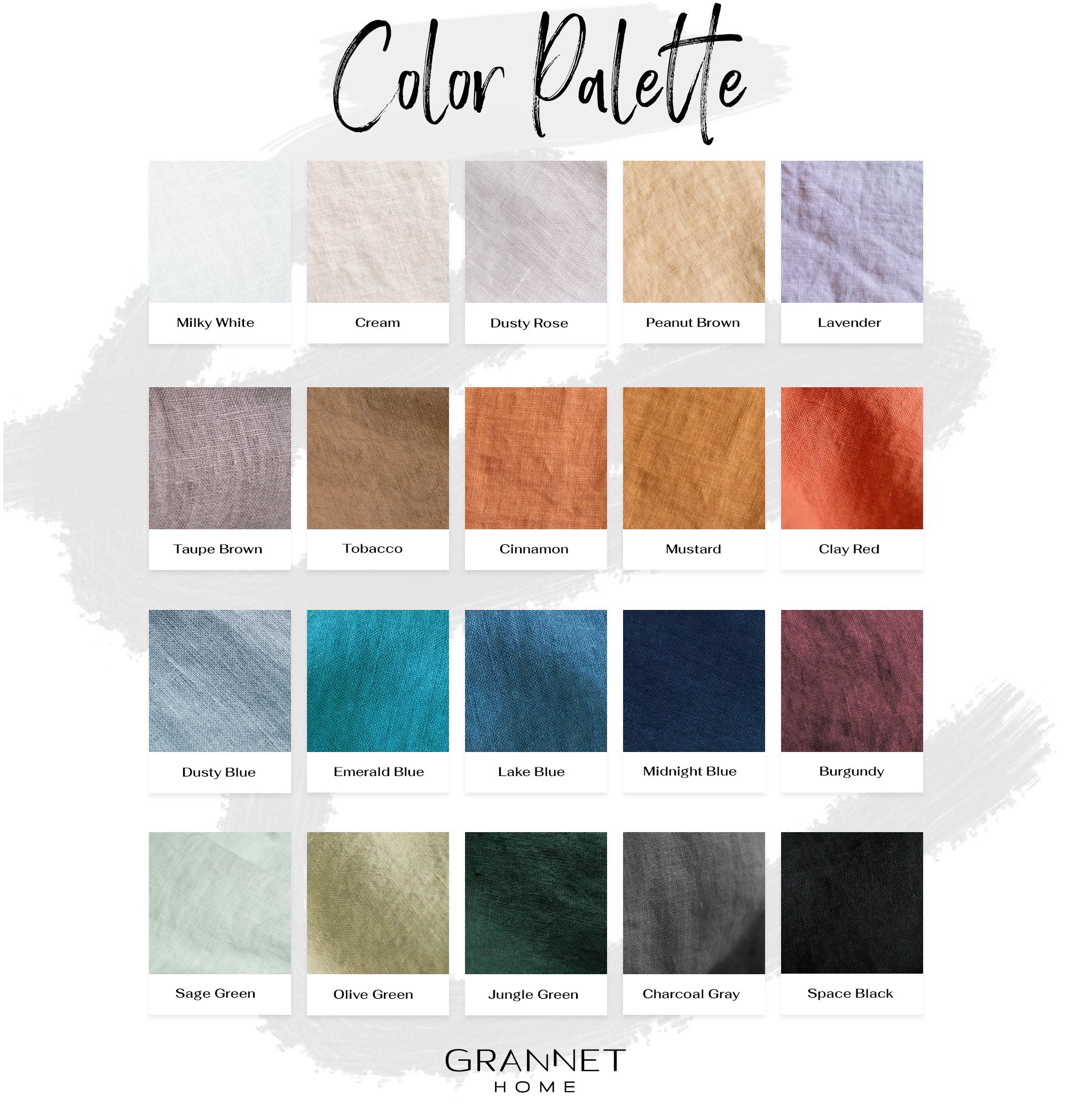 Side Ruffled Linen Pillowcase