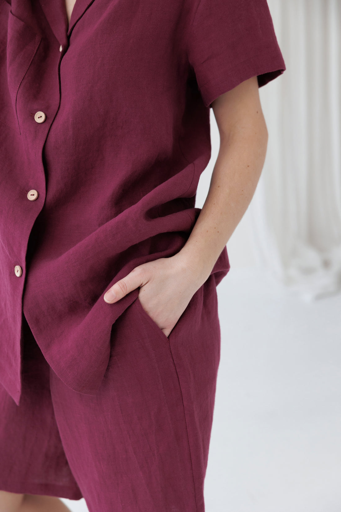 Pajama set LOUNGE in Fuchsia