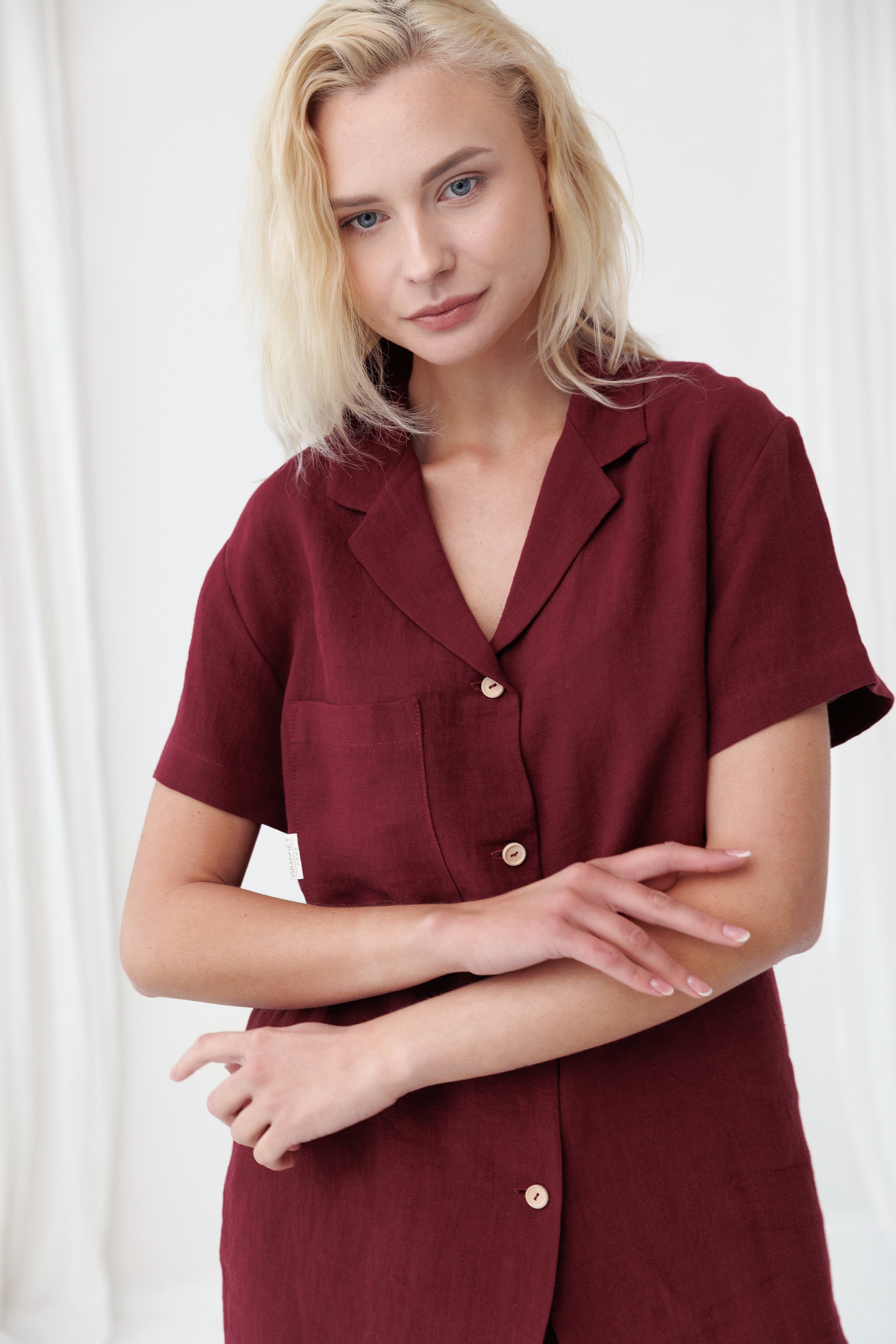 Pajama set LOUNGE in Maroon