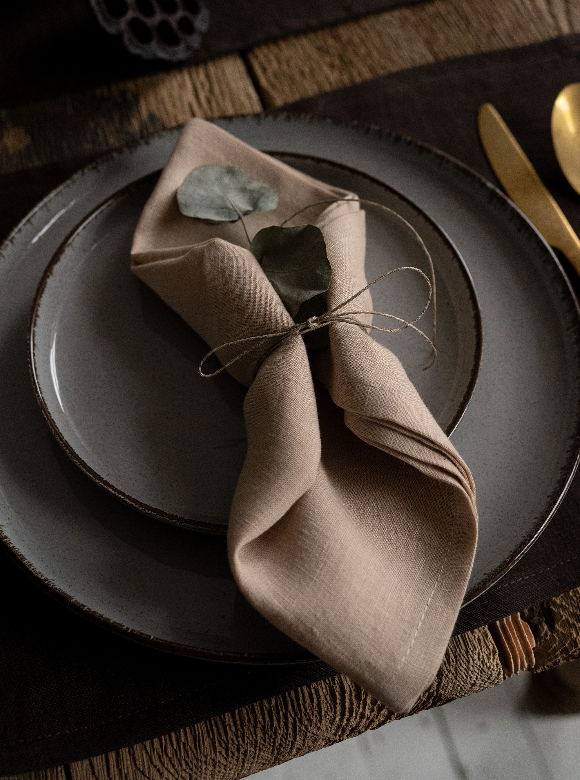 Linen Napkin in Cream