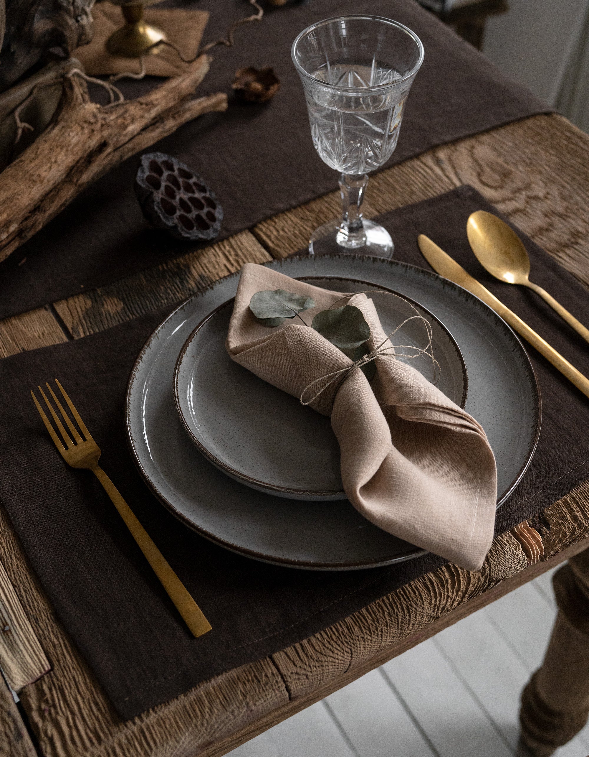 Linen Napkin in Cream