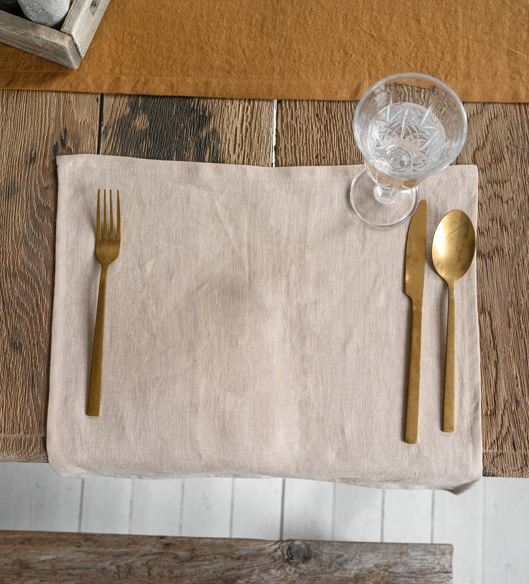 Linen Placemat in Cream