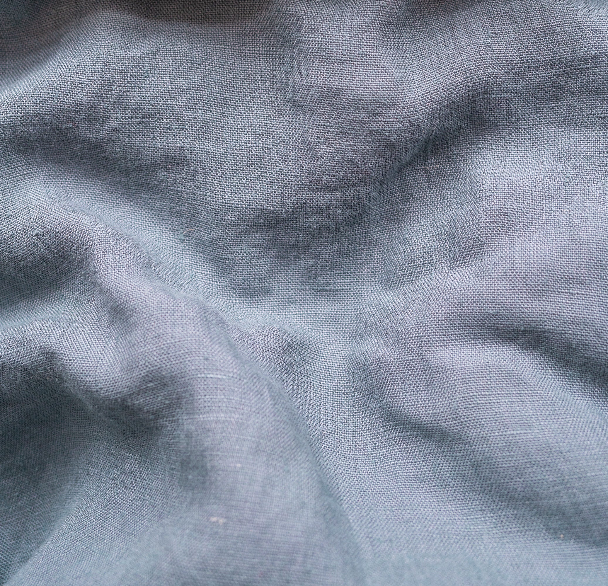 Linen Pillowcase in Dusty Blue