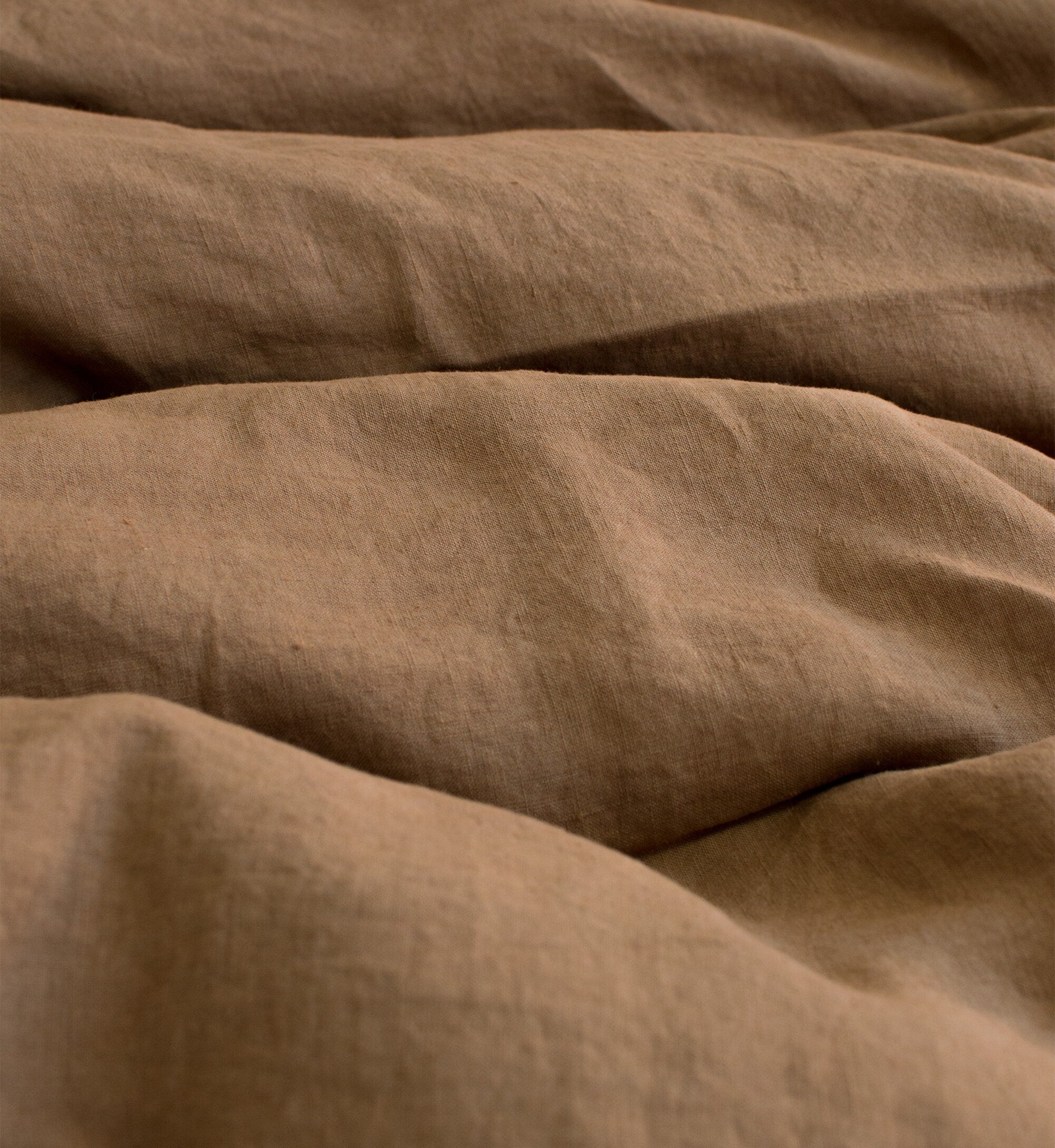 Linen Tablecloth in Tobacco
