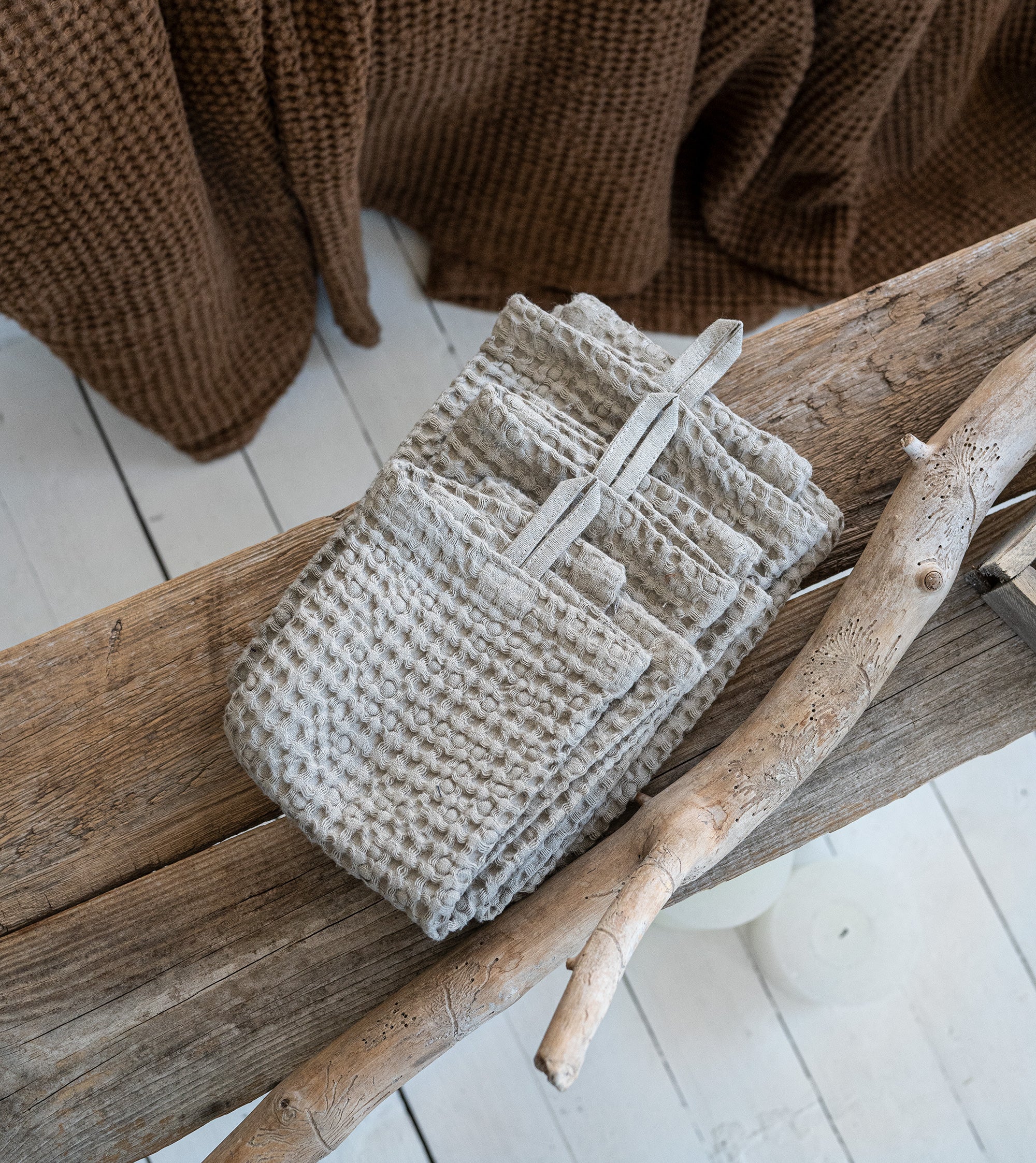 Linen Travel Hand Towels