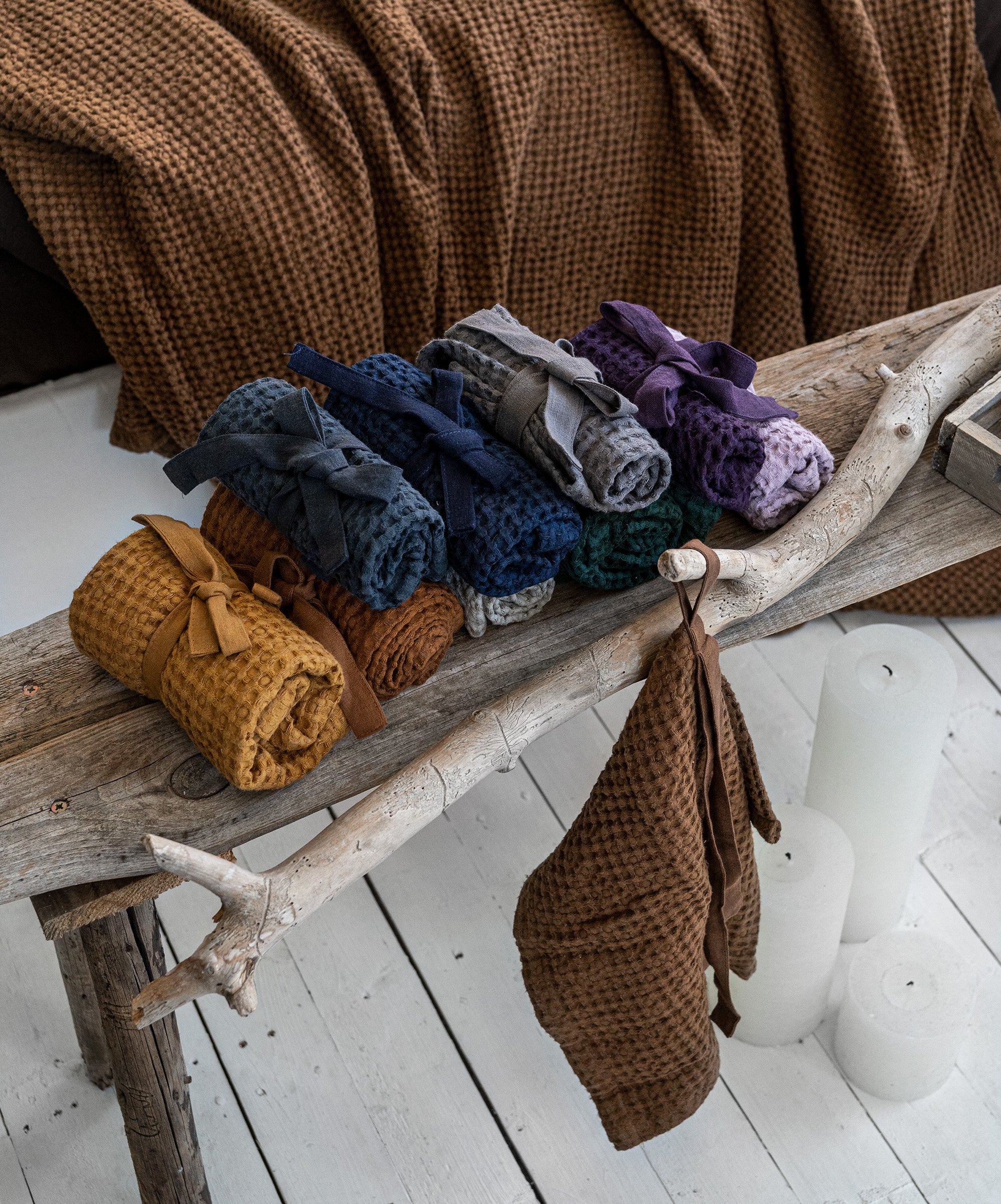 Linen Travel Hand Towels