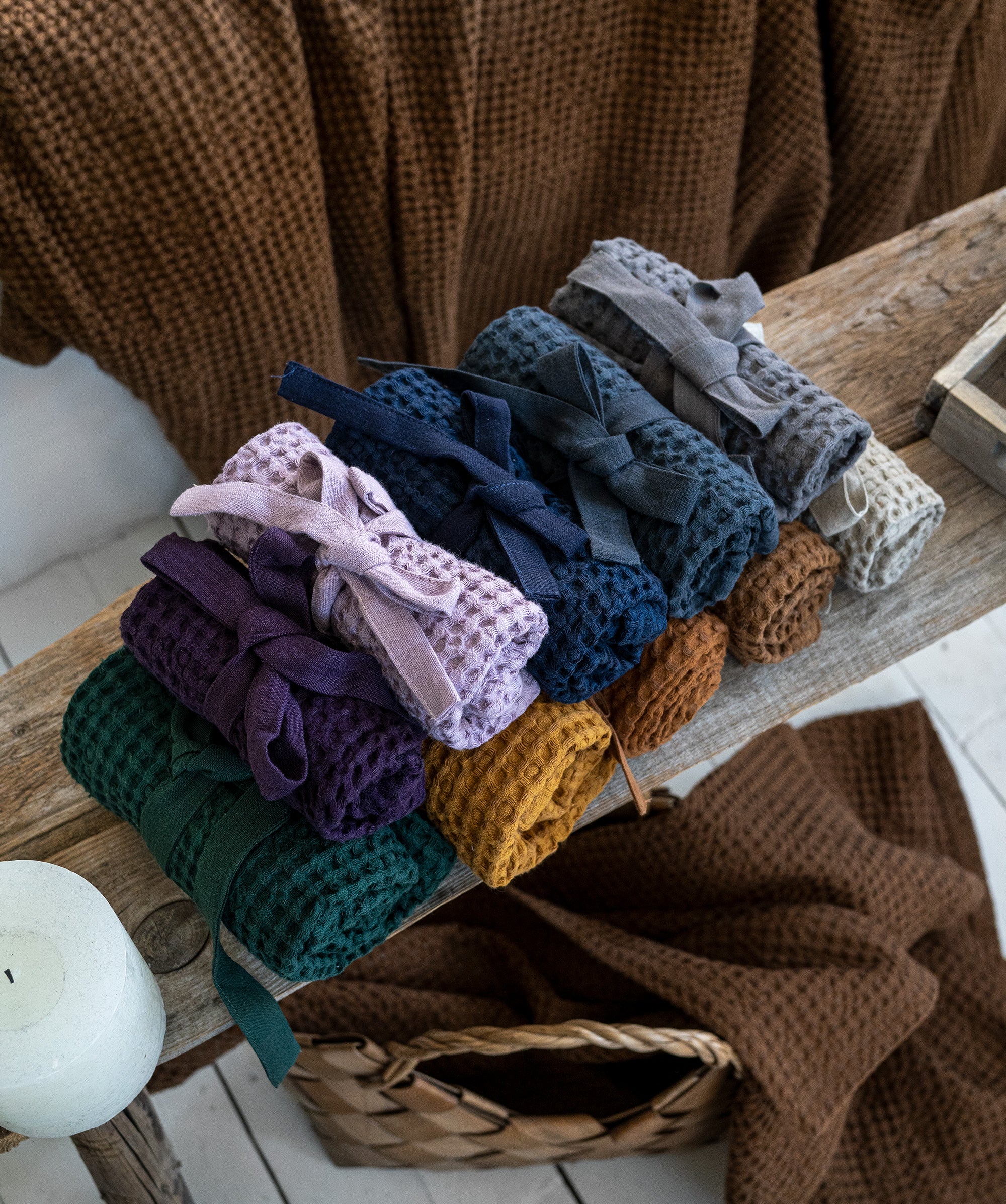 Linen Travel Hand Towels