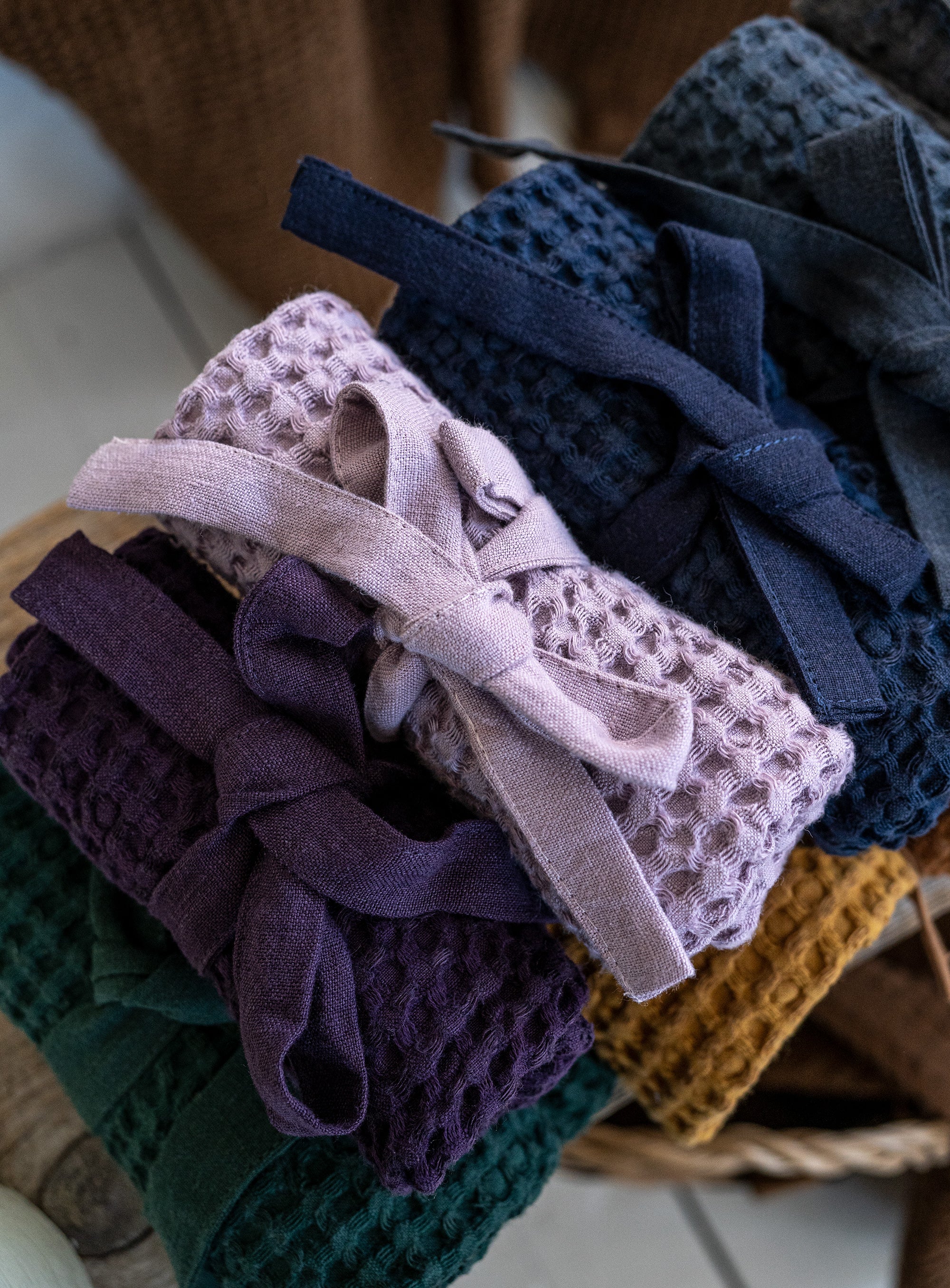 Linen Travel Hand Towels
