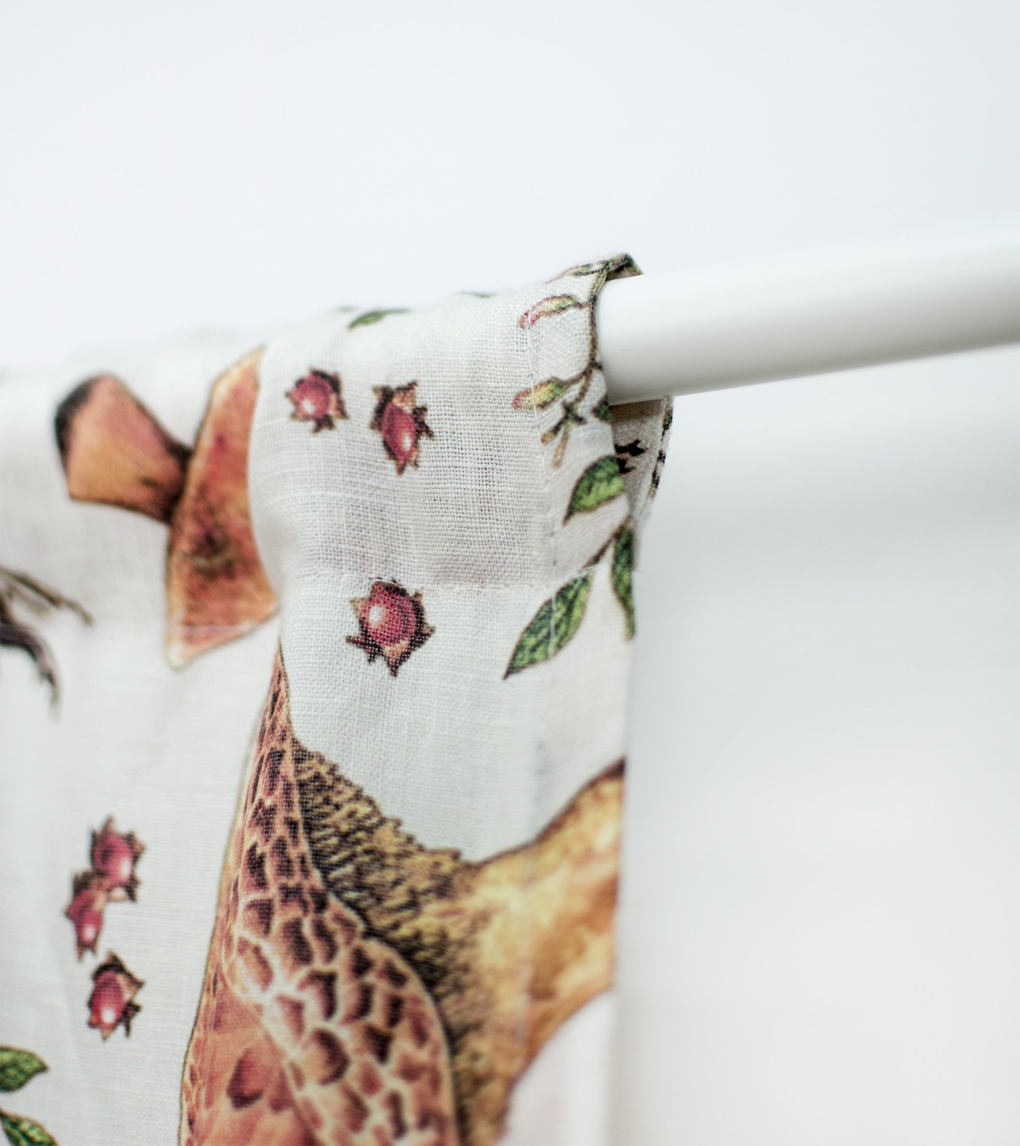 Linen Curtains in Mushroom