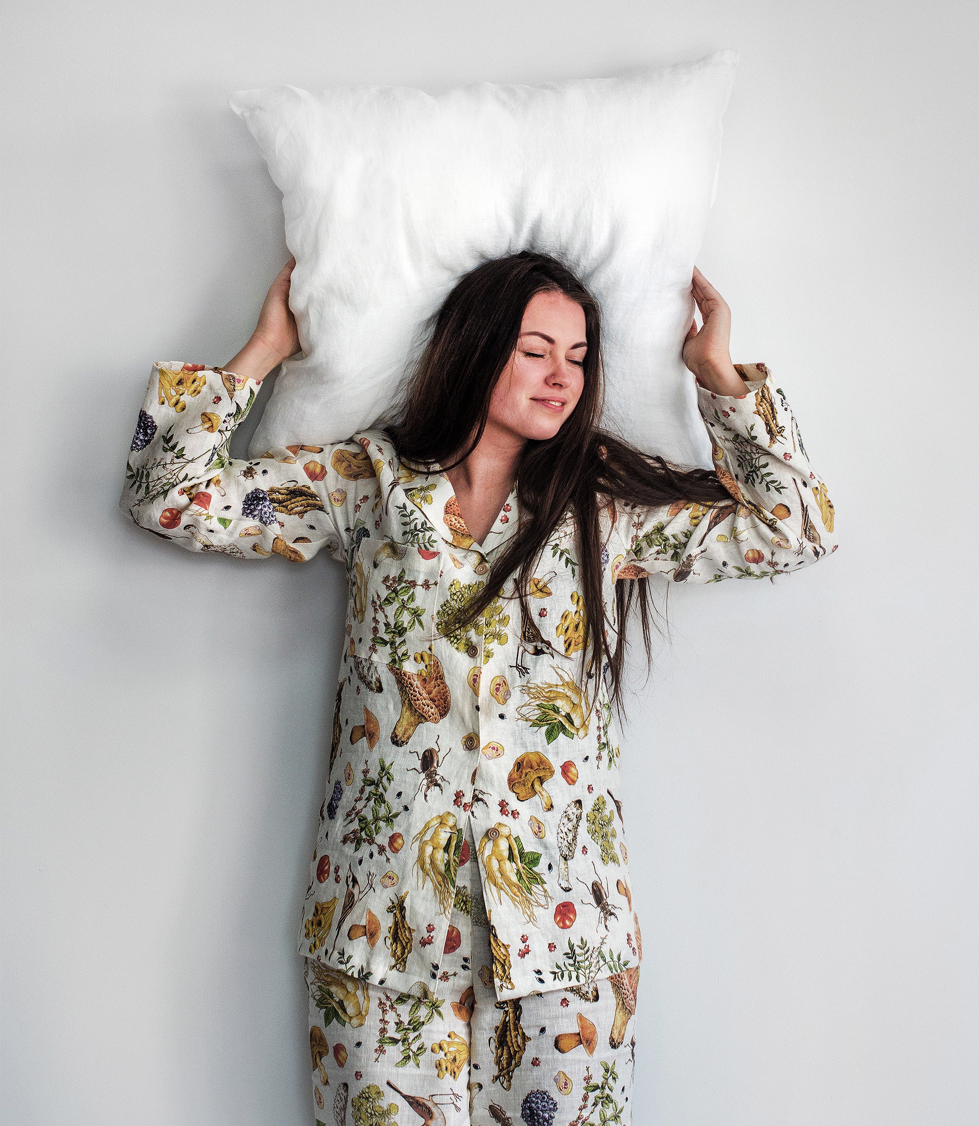 Pajama set FLOCCA in Mushroom