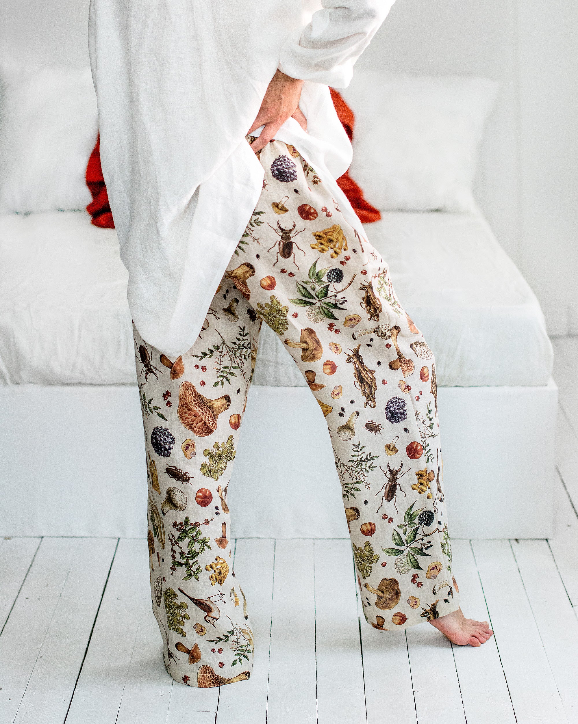 Pajama set FLOCCA in Mushroom