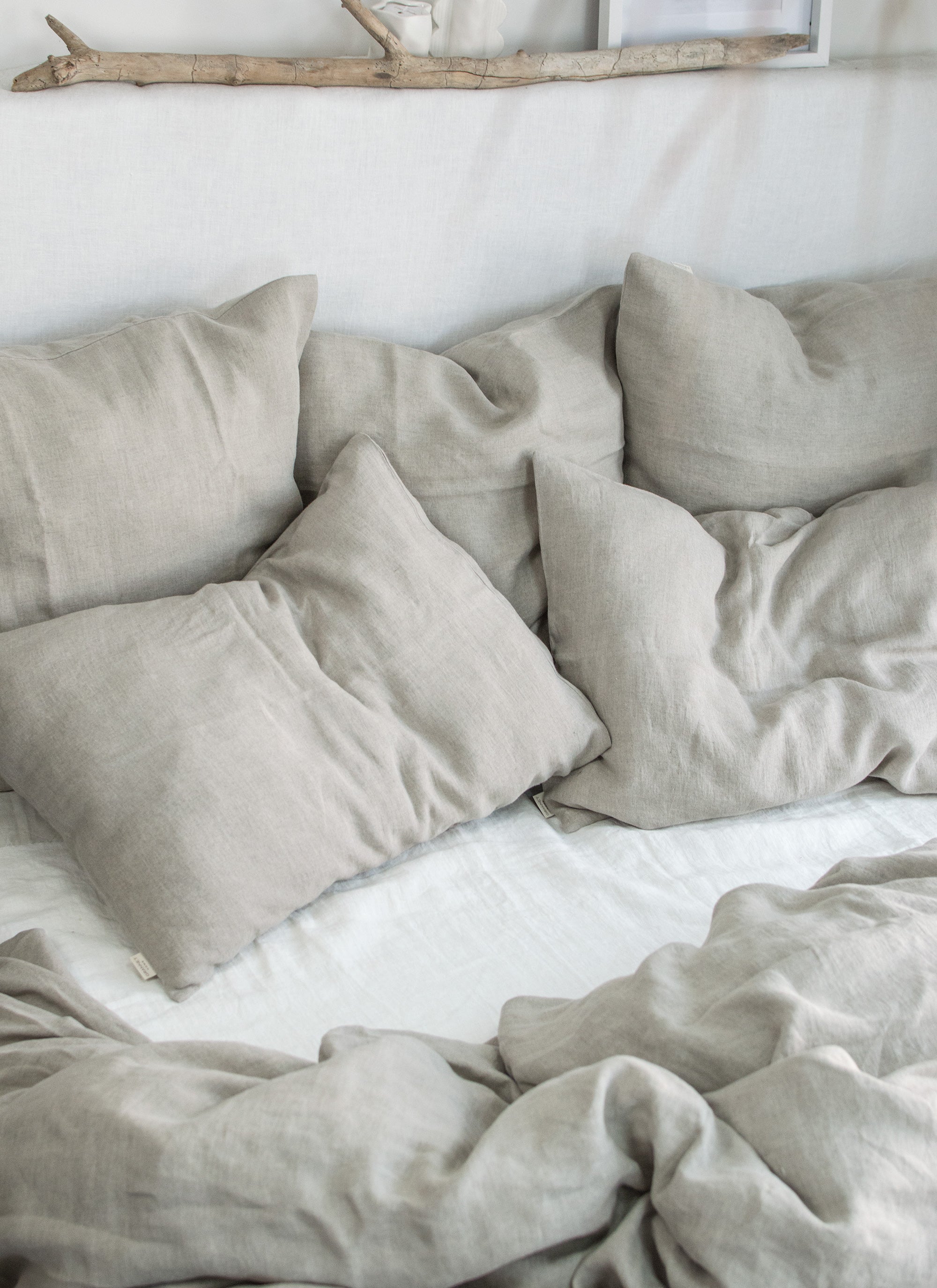 Linen Sheet Set in Natural (Oatmeal)